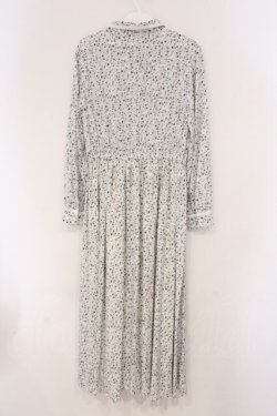 画像3: an another angelus / トーションレース使い小花柄ロングワンピース  オフシロ O-26-04-02-015-CA-OP-IG-OS