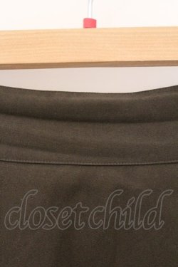 画像2: an another angelus / ローズアンティークベルト付きフレアースカート  カーキグリーン O-26-04-02-019-CA-SK-IG-OS