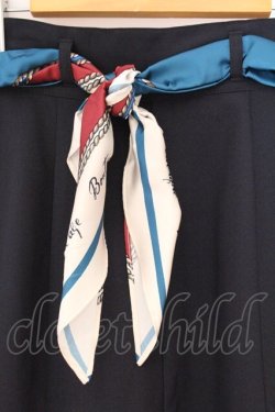 画像2: an another angelus / マリンスカーフ付きマーメイドスカート  クロ O-26-04-02-022-CA-SK-IG-OS