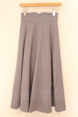 画像1: an another angelus / スミレカメオベルト付きフレアースカート  ラベンダー O-26-04-02-025-CA-SK-IG-OS