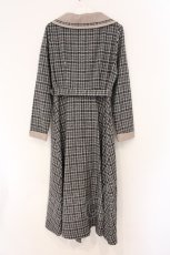 画像3: an another angelus / スモーキークレリックツイードチェックワンピース  グレー O-26-04-02-028-CA-OP-IG-ZT038 (3)