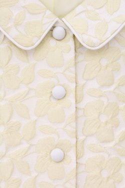 画像2: an another angelus / ジャガードパイピング使いワンピース  イエロー O-26-04-02-029-CA-OP-IG-OS