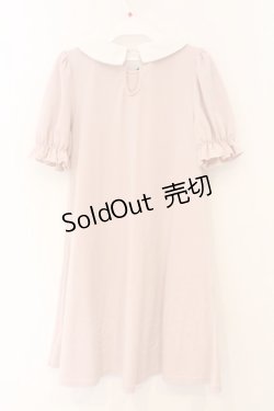 画像4: Ank Rouge / ヨーク切り替えカットワンピース  ピンク O-26-04-04-034-CA-OP-OW-OS