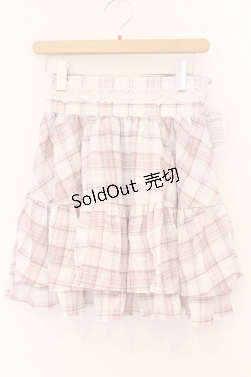 画像1: Alice Mashiro / TT*MAティアードミニスカート L ピンク O-26-04-04-036-PU-SK-OW-OS (1)