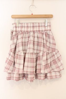 画像3: Alice Mashiro / TT*MAティアードミニスカート L ピンク O-26-04-04-036-PU-SK-OW-OS