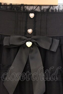 画像2: LIZ LISA / ボリュームティアードスカパン 0 クロ O-26-04-04-038-LO-SK-OW-OS