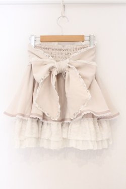 画像4: LIZ LISA / フロントカシュクールスカート 0 ピンク O-26-04-04-040-LO-SK-OW-OS