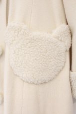 画像3: Angelic Pretty / くまちゃんコート  アイボリー O-26-04-04-044-AP-CO-OW-OS (3)