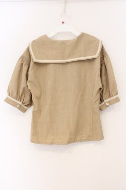 画像3: an another angelus / ダブル釦セーラージャケット F ベージュ O-26-04-04-047-CA-BL-OW-OS