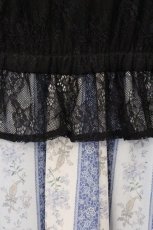 画像2: axes femme / ミュルーズドッキングワンピース M ネイビー O-26-04-04-050-AX-OP-OW-OS (2)