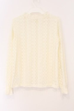 画像3: m petit by misako / レースインナートップス M アイボリー O-26-04-04-051-LO-TO-OW-OS