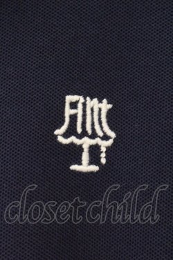 画像2: Fi.n.t / チェーンステッチ使いポロシャツ F ネイビー O-26-04-04-054-CA-TO-OW-OS