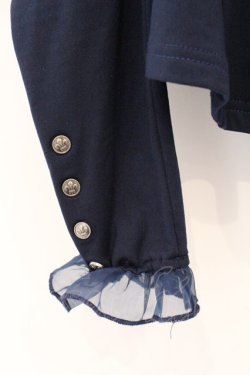 画像3: Hoshibako Works / ミッドナイトスター　オフショルダーブラウス  ネイビー O-26-04-04-059-LO-BL-OW-OS