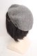 画像2: axes femme / レザーパイピングベレー帽  グレー O-26-04-04-1022-AX-AC-IG-OS (2)