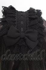 画像3: Vallee lys / Lace Enchantment Headdress  ブラック O-26-04-04-1026-GO-AC-IG-ZT424 (3)