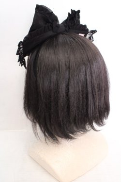 画像3: Angelic Pretty / メアリーロマンスDOLLカチューシャ  クロ O-26-04-04-1028-AP-AC-IG-OS