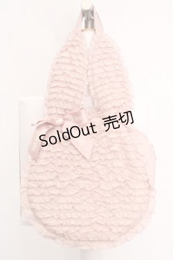 画像1: PINK HOUSE / うさぎシルエットフリルバッグ  ピンク O-26-04-04-1038-LO-BG-IG-OS