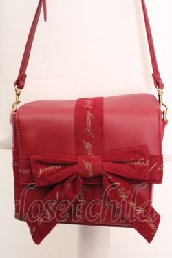 画像1: Fi.n.t / プレゼントボックスバッグ  アカ O-26-04-04-1039-CA-BG-IG-OS