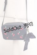 LODISPOTTO / さくらんぼショルダーバッグ  ネイビー O-26-04-04-1041-LO-BG-IG-OS