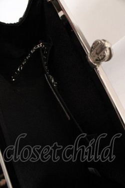 画像4: axes femme / サテンパーティーバッグ  クロ O-26-04-04-1042-AX-BG-IG-OS