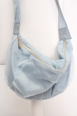 画像1: m petit by misako / AMチュールリボンショルダーバッグ  サックス O-26-04-04-1045-LO-BG-IG-OS