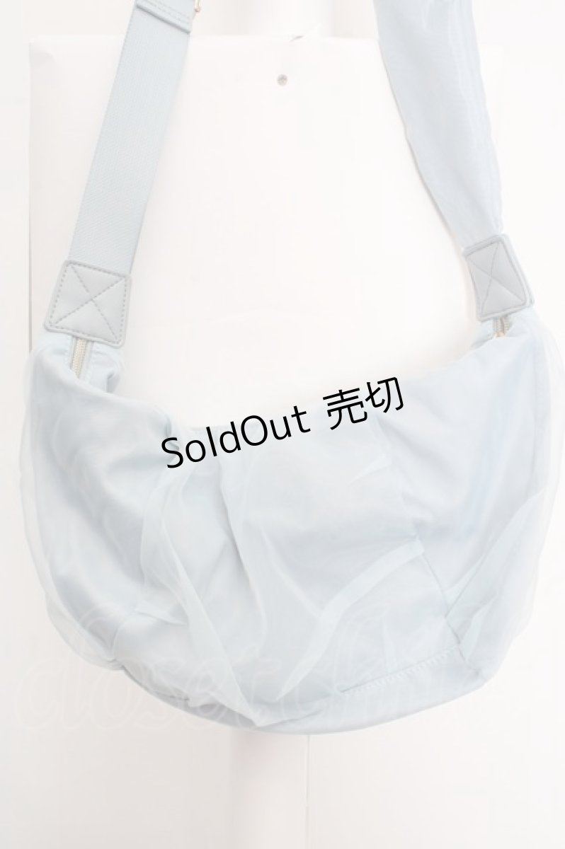 画像3: m petit by misako / AMチュールリボンショルダーバッグ  サックス O-26-04-04-1045-LO-BG-IG-ZT0414A (3)