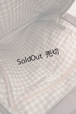 画像3: m petit by misako / TT*AM*フリルリュックサック  ピンクベージュ O-26-04-04-1047-LO-BG-IG-OS