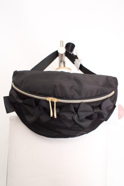 画像1: m petit by misako / TT*AM*リボンBB  クロ O-26-04-04-1049-LO-BG-IG-OS