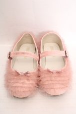 画像2: PINK HOUSE / ソフトチュールフリルバレエシューズ M ピンク O-26-04-04-1001-LO-SH-IG-OS (2)