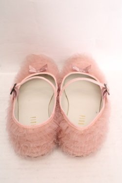 画像3: PINK HOUSE / ソフトチュールフリルバレエシューズ M ピンク O-26-04-04-1001-LO-SH-IG-OS