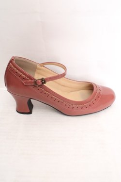 画像7: an another angelus / 細ストラップウイングチップパンプス M ピンク O-26-04-04-1004-CA-SH-IG-OS