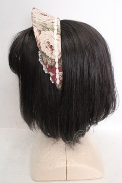 画像3: marcHenTica / オールドローズ・ミルフィーユココシニクカチューシャ  ワイン O-26-04-04-1010-LO-AC-OW-OS