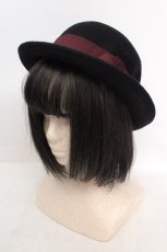 画像1: axes femme / リボンハット  クロ O-26-04-04-1012-AX-AC-IG-ZTK053 (1)