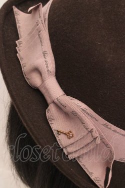 画像3: axes femme / リボンハット  ブラウン O-26-04-04-1014-AX-AC-IG-OS