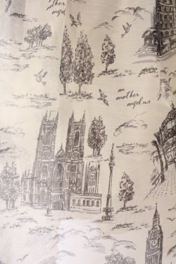 画像2: an another angelus / ブリティッシュトワル柄シアータックスカート F アイボリー O-26-04-04-062-CA-SK-OW-OS