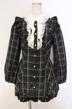 画像1: Secret Honey / アクセサリーリボン長袖セットアップ 2 クロ O-26-04-04-069-CA-SK-OW-OS