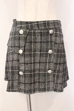 画像4: axes femme POETIQUE / チェック柄セットアップ M グレー O-26-04-04-072-AX-JA-IG-OS