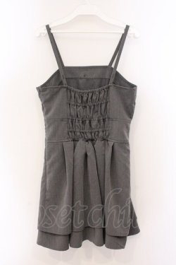 画像3: abc une face / ダブルフレアキャミワンピース M グレー O-26-04-04-076-LO-OP-OW-OS