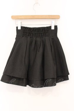 画像3: evelyn / ツイードダブルフレアスカート F クロ O-26-04-04-077-LO-SK-OW-OS