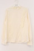 an another angelus / サイドボタンプルブラウス  アイボリー O-26-04-04-009-CA-BL-IG-OS