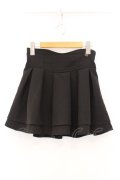 michellMacaron / 美脚スカート  クロ O-26-04-04-080-GO-SK-OW-OS