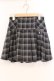 画像1: Rojita / ハートチャーム付きプリーツスカート F クロ O-26-04-04-081-LO-SK-OW-OS (1)