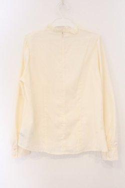 画像3: an another angelus / サイドボタンプルブラウス  アイボリー O-26-04-04-009-CA-BL-IG-OS