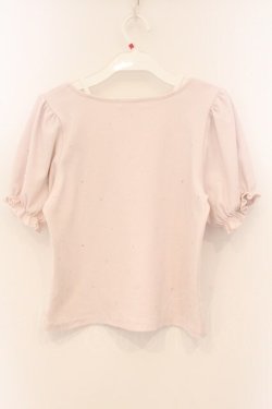 画像3: evelyn / リボンクロストップス  ピンク O-26-04-04-095-LO-TO-OW-OS