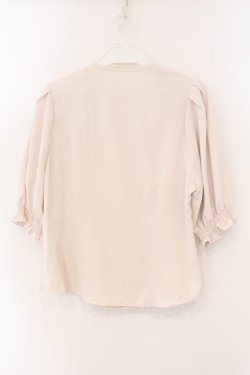 画像3: an another angelus / ダイヤ開きローズ刺繍ブラウス  アイボリー O-26-04-04-003-CA-BL-IG-OS