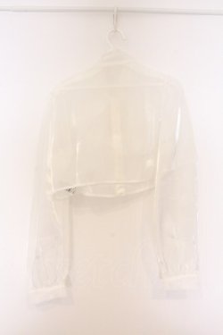 画像3: Ank Rouge / リボンタイシアーブラウス  シロ O-26-04-05-039-CA-BL-IG-OS