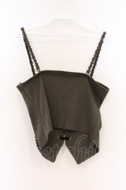 画像3: axes femme / リブカットソービスチェ M グリーン O-26-04-05-040-AX-TO-IG-OS