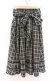 画像3: axes femme / ベルト付チェック柄タックスカート  グリーン×クロ O-26-04-05-042-AX-SK-IG-OS (3)