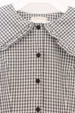 画像2: m petit by misako / AM*ギンガムCHKワンピース M クロ O-26-04-05-050-LO-OP-OW-OS