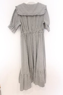 画像3: m petit by misako / AM*ギンガムCHKワンピース M クロ O-26-04-05-050-LO-OP-OW-OS